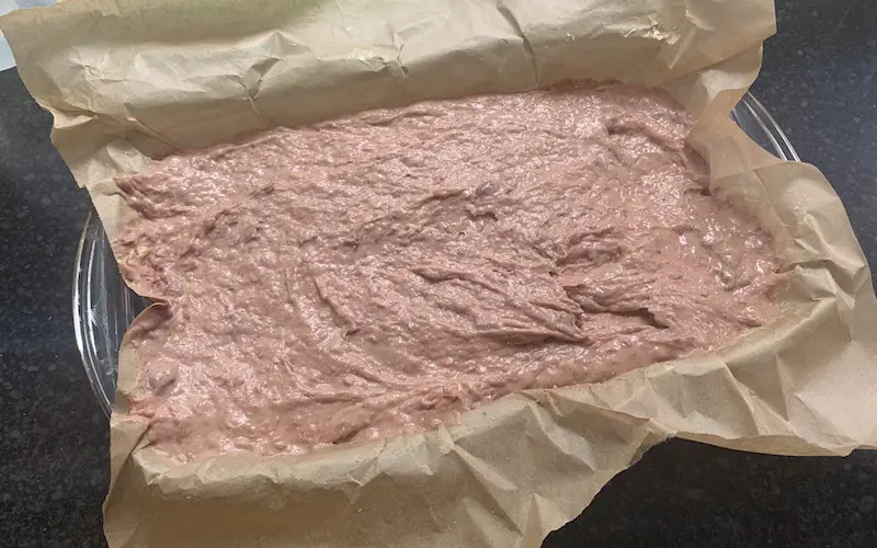 liver cake for dogs mixture